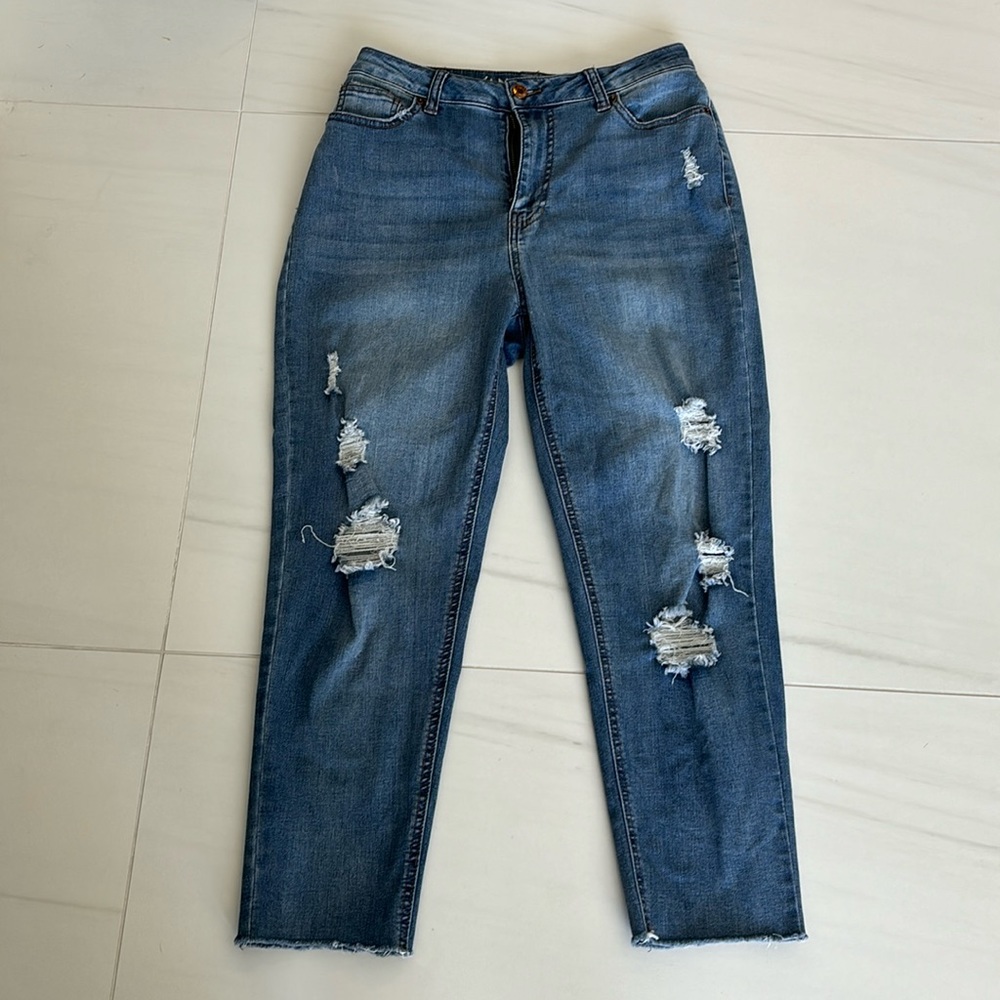 Vanilla Star Mom Jean